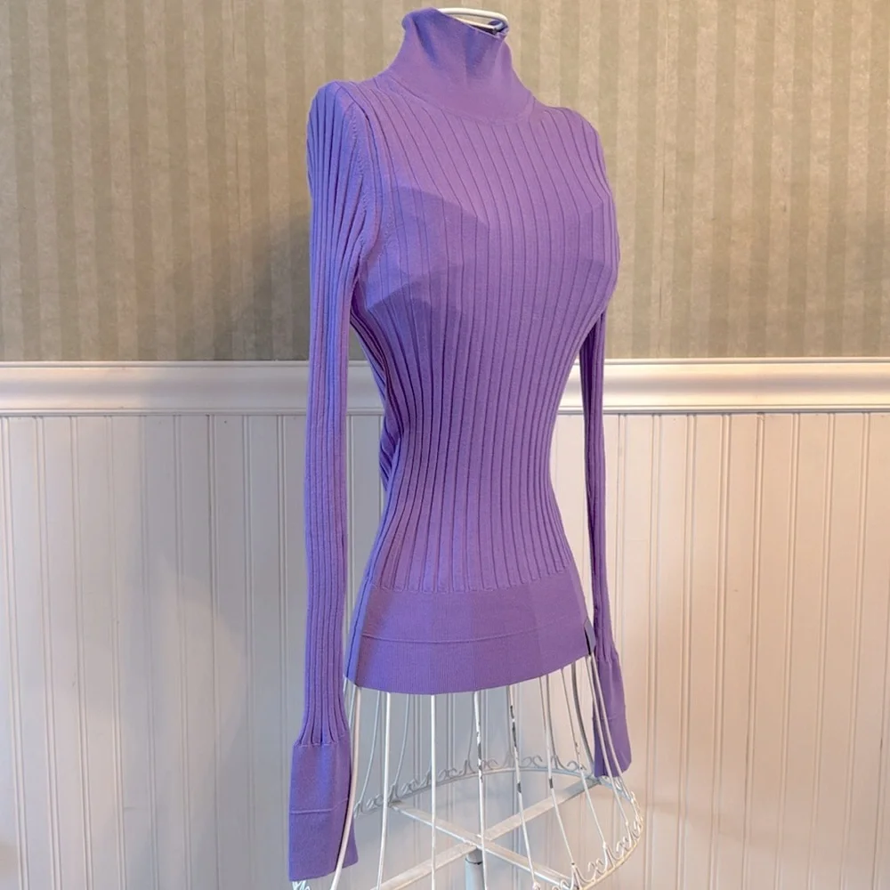 NWT Marc Jacobs Turtleneck Wide Ribbed Sweater - Picture 5 of 10